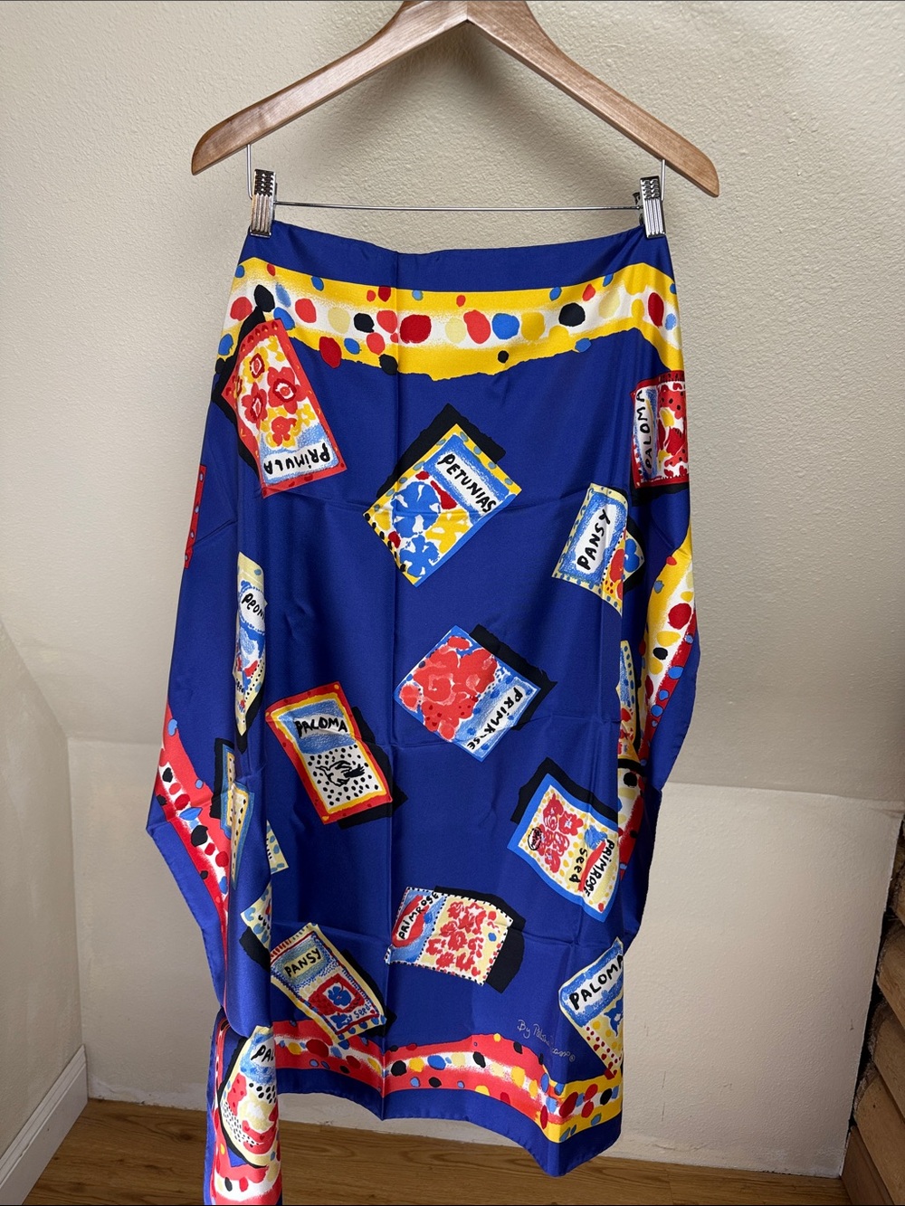 Vintage PALOMA PICASSO Silk Scarf